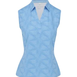 Galvin Green Ladies Golf Apparel^innie eevee Venti8-PU hirt Poo hort eeve Gof Appare