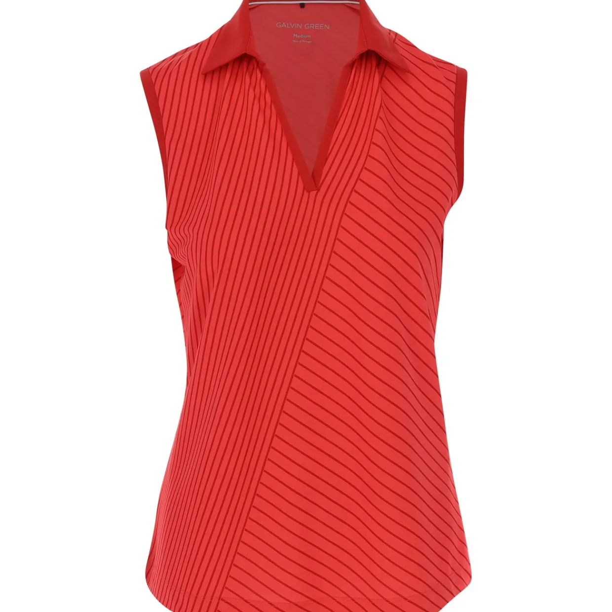 Galvin Green Ladies Golf Apparel^ira Venti8-PU eevee hirt Poo hort eeve Gof Appare