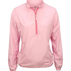 Glen Echo Ladies Golf Apparel^ight 1/2 Zip Outerwear Puover Gof Appare