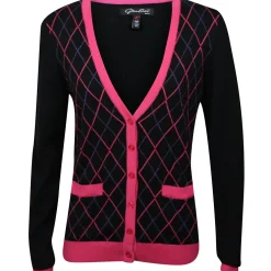 Glen Echo Ladies Golf Apparel^W-1125 weater V-Neck Gof Appare