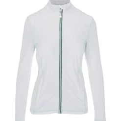 Glen Echo Ladies Golf Apparel^tretch Tech® Fu Zip Outerwear Wind Jacket Gof Appare