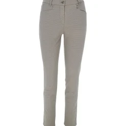 Global Golf Ladies Golf Apparel^Gofino Dot Printed tretch Pant Fat Front Gof Appare