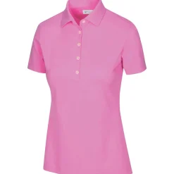 Greg Norman Ladies Golf Apparel^Freedo icro Pique tretch hirt Poo hort eeve Gof Appare