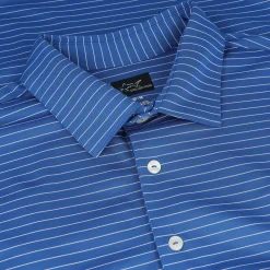 Greg Norman Mens Golf Apparel|Golf Shirts^Freedo icro Pique Feeder tripe hirt Poo hort eeve Gof Appare