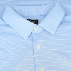 Greg Norman Mens Golf Apparel|Golf Shirts^Freedo icro Pique Feeder tripe hirt Poo hort eeve Gof Appare