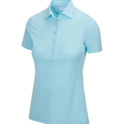 Greg Norman Ladies Golf Apparel^Freedo icro Pique tretch hirt Poo hort eeve Gof Appare