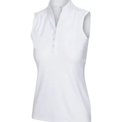 Greg Norman Ladies Golf Apparel^Heathered Dot hirt Poo hort eeve Gof Appare
