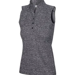 Greg Norman Ladies Golf Apparel^Heathered Dot hirt Poo hort eeve Gof Appare