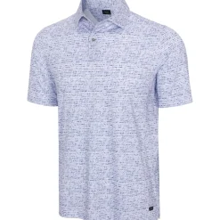 Greg Norman Mens Golf Apparel|Golf Shirts^75 Graffiti Fin tripe eh hirt Poo hort eeve Gof Appare