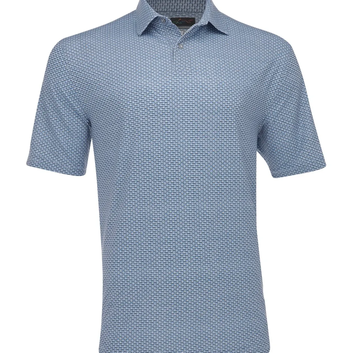 Greg Norman Mens Golf Apparel|Golf Shirts^75 icro hark Fin hirt Poo hort eeve Gof Appare