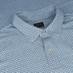 Greg Norman Mens Golf Apparel|Golf Shirts^75 icro hark Fin hirt Poo hort eeve Gof Appare