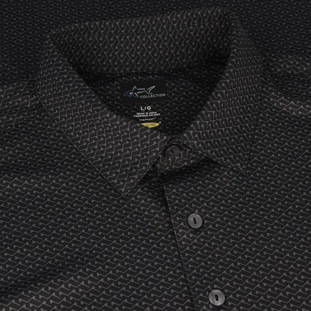 Greg Norman Mens Golf Apparel|Golf Shirts^75 icroux Fag Poo hirt Poo hort eeve Gof Appare