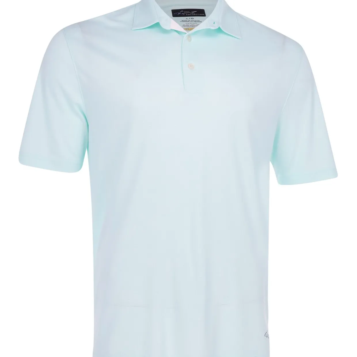 Greg Norman Mens Golf Apparel|Golf Shirts^75 Recyced icroux eh Poo hirt Poo hort eeve Gof Appare