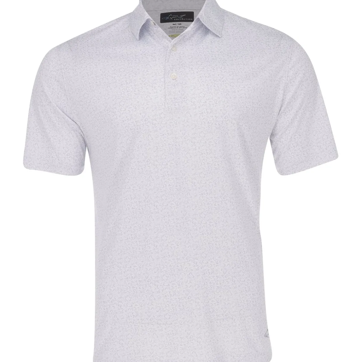 Greg Norman Mens Golf Apparel|Golf Shirts^75 Recyced icroux Booerang Poo hirt Poo hort eeve Gof Appare