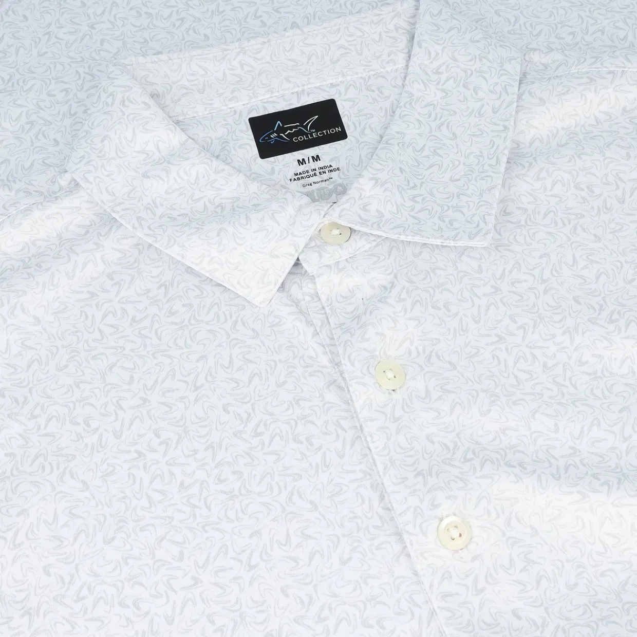 Greg Norman Mens Golf Apparel|Golf Shirts^75 Recyced icroux Booerang Poo hirt Poo hort eeve Gof Appare