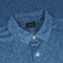 Greg Norman Mens Golf Apparel|Golf Shirts^75 Recyced icroux Rye Gra hirt Poo hort eeve Gof Appare