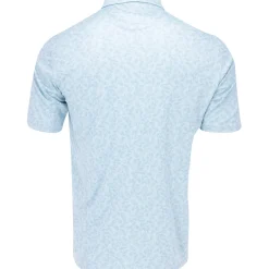 Greg Norman Mens Golf Apparel|Golf Shirts^75 Recyced icroux Rye Gra hirt Poo hort eeve Gof Appare