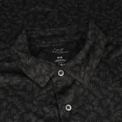 Greg Norman Mens Golf Apparel|Golf Shirts^75 Recyced icroux Rye Gra hirt Poo hort eeve Gof Appare