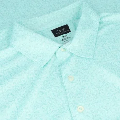 Greg Norman Mens Golf Apparel|Golf Shirts^75 Recyced icroux Booerang Poo hirt Poo hort eeve Gof Appare