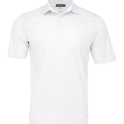 Greg Norman Mens Golf Apparel|Golf Shirts^75 Recyced icroux Rye Gra hirt Poo hort eeve Gof Appare
