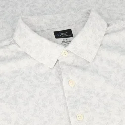 Greg Norman Mens Golf Apparel|Golf Shirts^75 Recyced icroux Rye Gra hirt Poo hort eeve Gof Appare