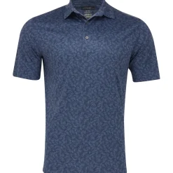 Greg Norman Mens Golf Apparel|Golf Shirts^75 Recyced icroux Rye Gra hirt Poo hort eeve Gof Appare