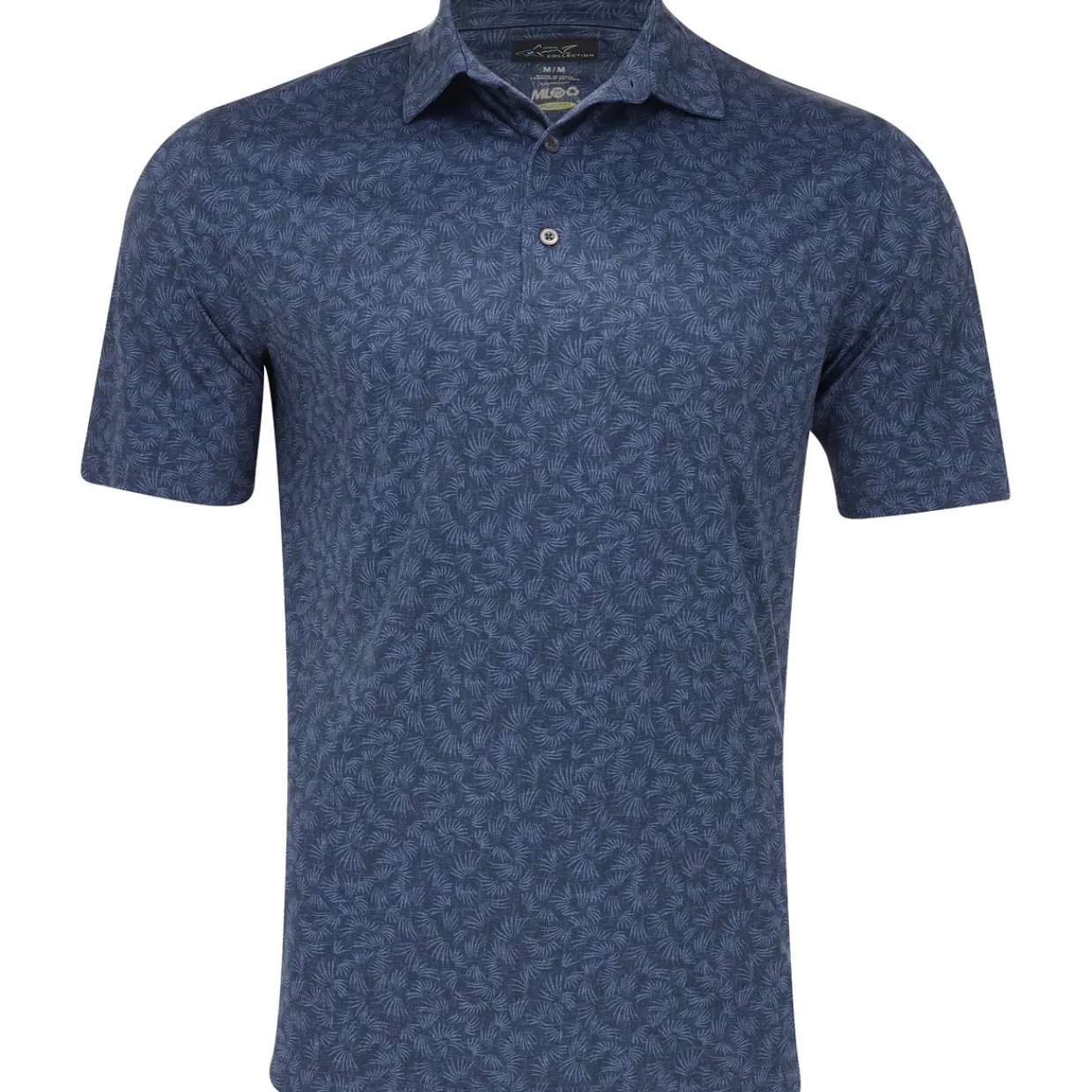 Greg Norman Mens Golf Apparel|Golf Shirts^75 Recyced icroux Rye Gra hirt Poo hort eeve Gof Appare