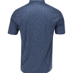 Greg Norman Mens Golf Apparel|Golf Shirts^75 Recyced icroux Rye Gra hirt Poo hort eeve Gof Appare