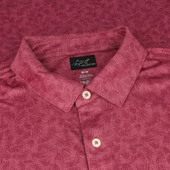 Greg Norman Mens Golf Apparel|Golf Shirts^75 Recyced icroux Rye Gra hirt Poo hort eeve Gof Appare