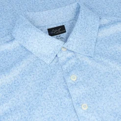 Greg Norman Mens Golf Apparel|Golf Shirts^75 Recyced icroux Booerang Poo hirt Poo hort eeve Gof Appare