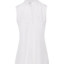 Greg Norman Ladies Golf Apparel^75 Ruffe Coar eevee hirt Poo hort eeve Gof Appare