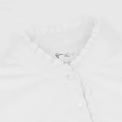 Greg Norman Ladies Golf Apparel^75 Ruffe Coar eevee hirt Poo hort eeve Gof Appare