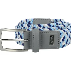 Greg Norman Belts^Multi-Color Braided Stretch Accessories Belts Golf Apparel