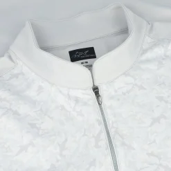 Greg Norman Outerwear^hiver hark Print Warp-Knit 1/4 Zip Outerwear Puover Gof Appare