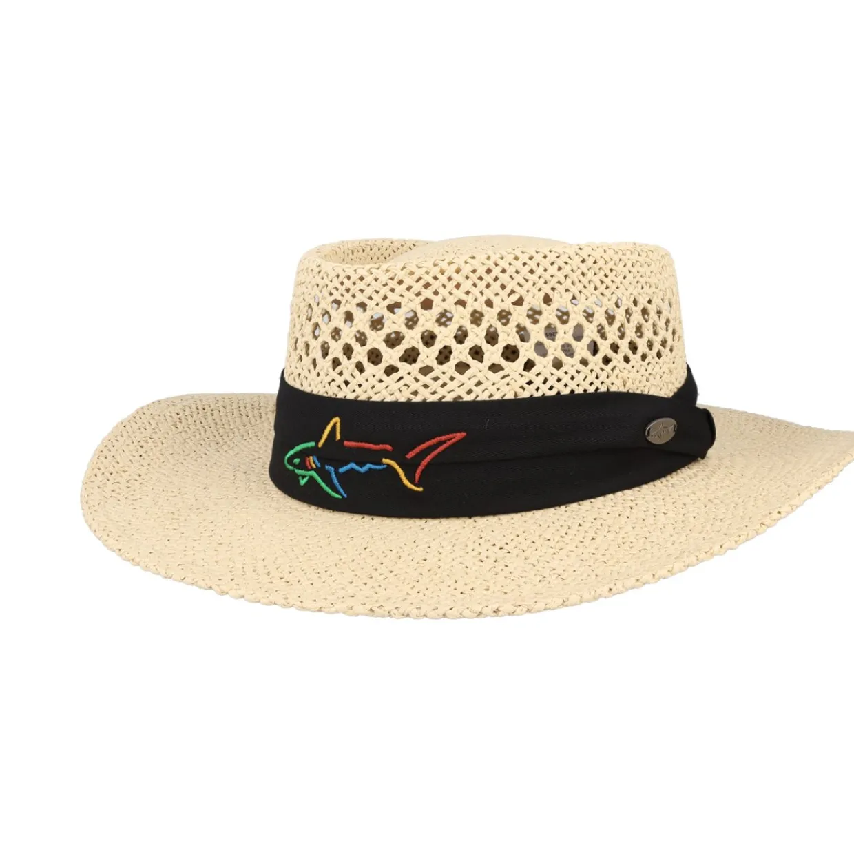 Greg Norman Mens Golf Apparel|Golf Hats^Signature Straw Headwear Cap Golf Apparel