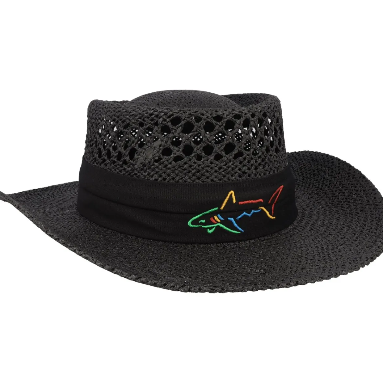 Greg Norman Mens Golf Apparel|Golf Hats^Signature Straw Headwear Cap Golf Apparel