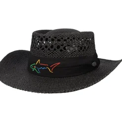 Greg Norman Mens Golf Apparel|Golf Hats^Signature Straw Headwear Cap Golf Apparel