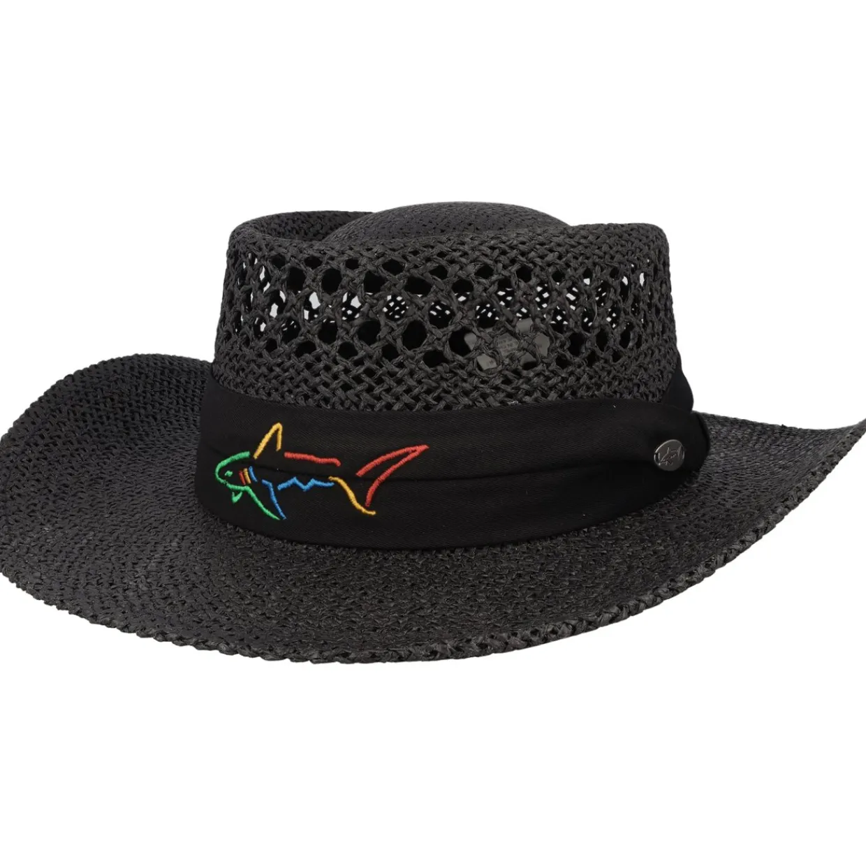 Greg Norman Mens Golf Apparel|Golf Hats^Signature Straw Headwear Cap Golf Apparel