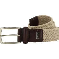 Greg Norman Belts^Solid Braided Stretch Accessories Belts Golf Apparel