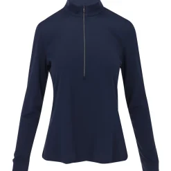 Greg Norman Ladies Golf Apparel^Utiity 1/2 Zip ock Outerwear Puover Gof Appare