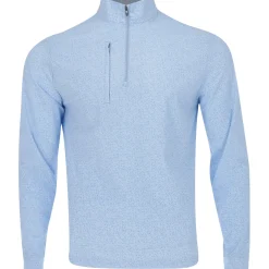 Greg Norman Outerwear|Mens Golf Apparel^Weatherknit Booerang tretch 1/4 Zip Outerwear Puover Gof Appare