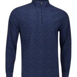 Greg Norman Outerwear|Mens Golf Apparel^Weatherknit Booerang tretch 1/4 Zip Outerwear Puover Gof Appare