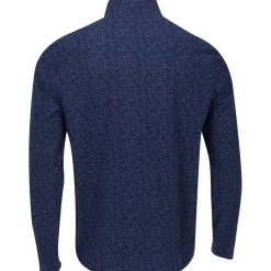 Greg Norman Outerwear|Mens Golf Apparel^Weatherknit Booerang tretch 1/4 Zip Outerwear Puover Gof Appare