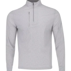 Greg Norman Outerwear|Mens Golf Apparel^Weatherknit Booerang tretch 1/4 Zip Outerwear Puover Gof Appare