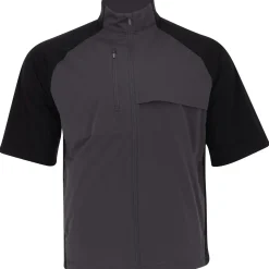 Greg Norman Rainwear|Mens Golf Apparel^Weatherknit / Bock Fu Zip Jacket Rainwear Rain hirt Gof Appare