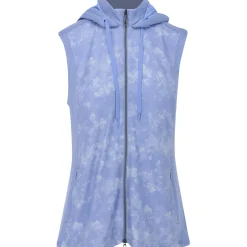 Greg Norman Ladies Golf Apparel^Aaya Fu-Zip Hooded Outerwear Vet Gof Appare