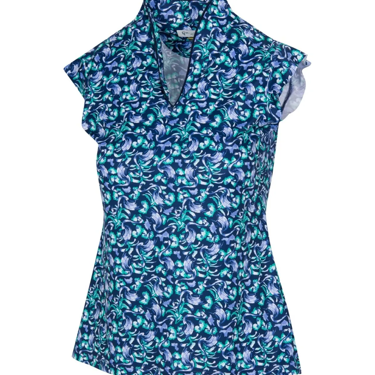 Greg Norman Ladies Golf Apparel^Boca Cap-eeve hirt Poo hort eeve Gof Appare