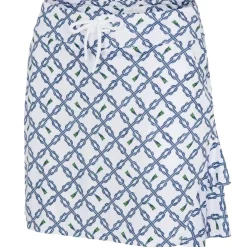 Greg Norman Ladies Golf Apparel^Catania Print Drawcord 16" kort Reguar Gof Appare