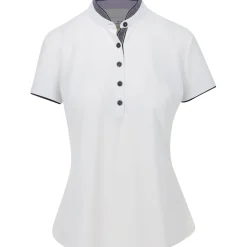 Greg Norman Ladies Golf Apparel^Chaparra Warp-Knit hirt Poo hort eeve Gof Appare