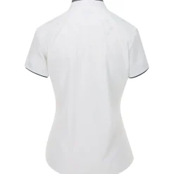 Greg Norman Ladies Golf Apparel^Chaparra Warp-Knit hirt Poo hort eeve Gof Appare